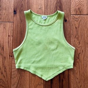 Sage green tank top